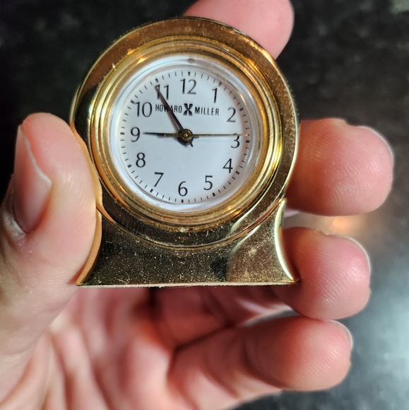 Howard Miller Solid Brass Table Clock - Picture 7 of 10